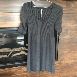 Kensie grey sweater dress
